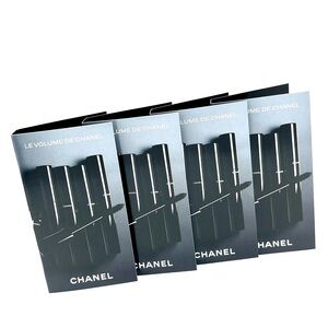 4pc Le Volume De CHANEL MASCARA NOIR 10 Black